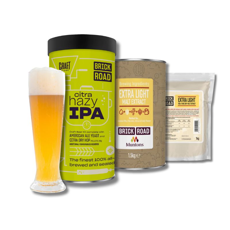 Brick Road Citra Hazy IPA with dry hops 1.8Kg