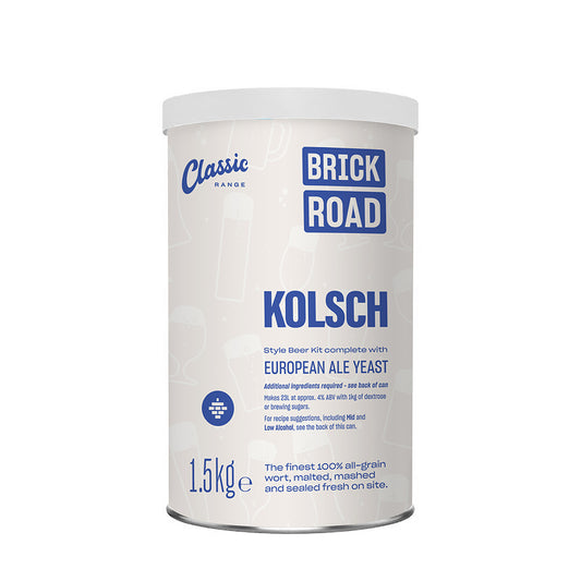 Brick Road Kolsch (mid/low options) 1.5Kg