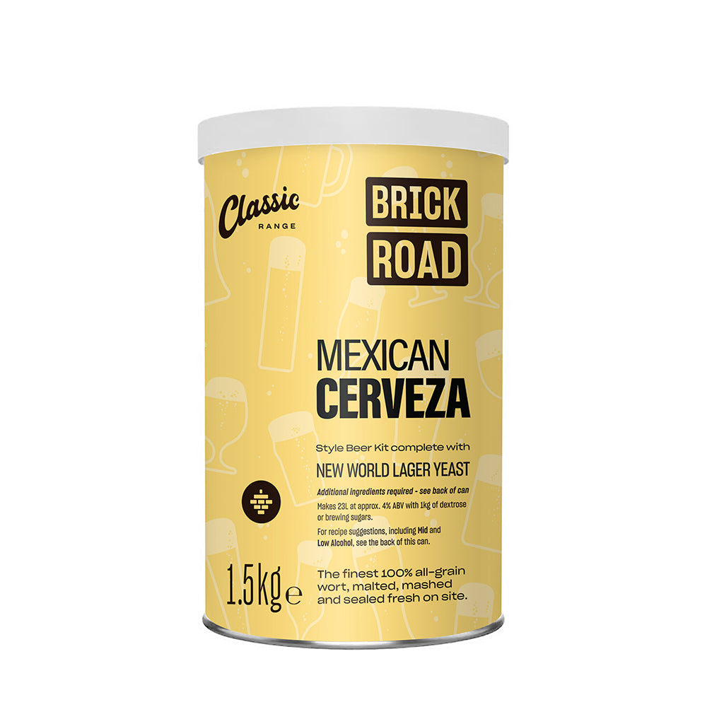 Brick Road Mexican Cervesa (mid/low options) 1.5Kg