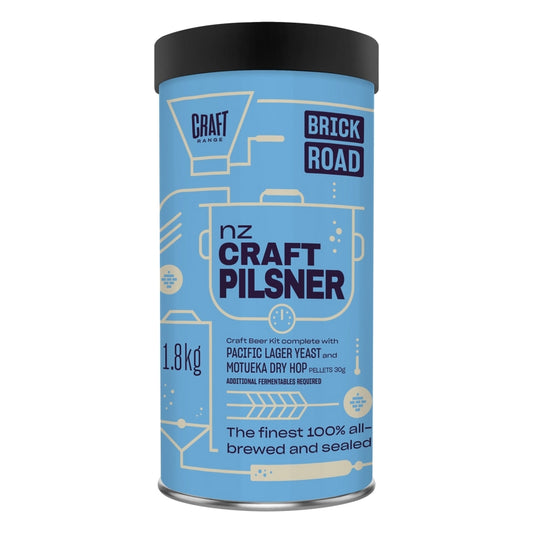 Brick Road NZ Craft Pilsner 1.8Kg